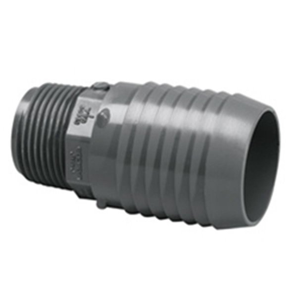 Lasco 1.5 x 1 in. Reducing Male Adapter Mpt x Insert PV1436133